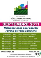 Compte-rendu des réunions de consultation dans les différents villages de Hamois.