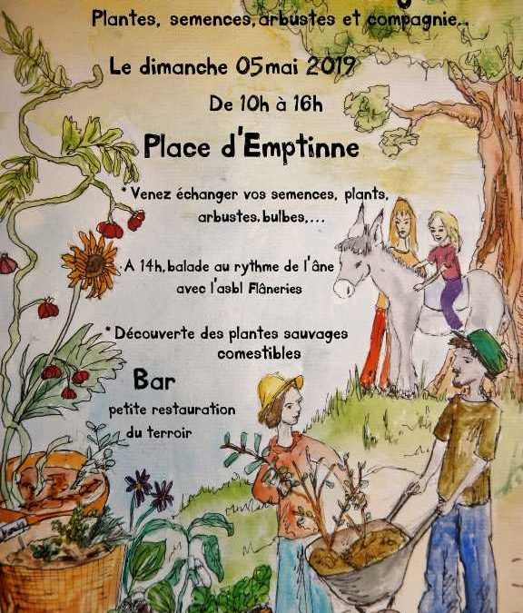 Une grande bourse aux plantes organisée par Ecolo Hamois !